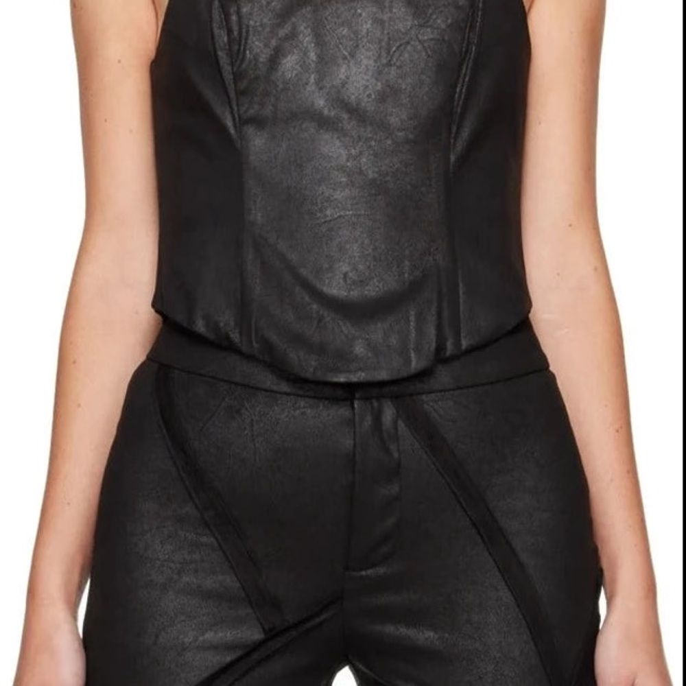 Kim Shui Black Corset Top